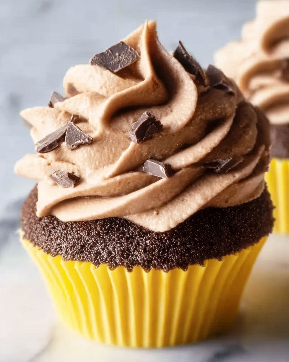 Velvety Mocha Chocolate Cupcakes Recipe - Recipe Image