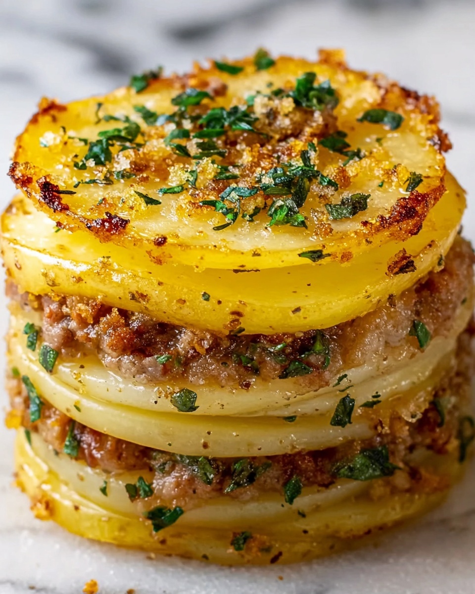 Stuffed Potato Stacks Recipe - Recipe Image