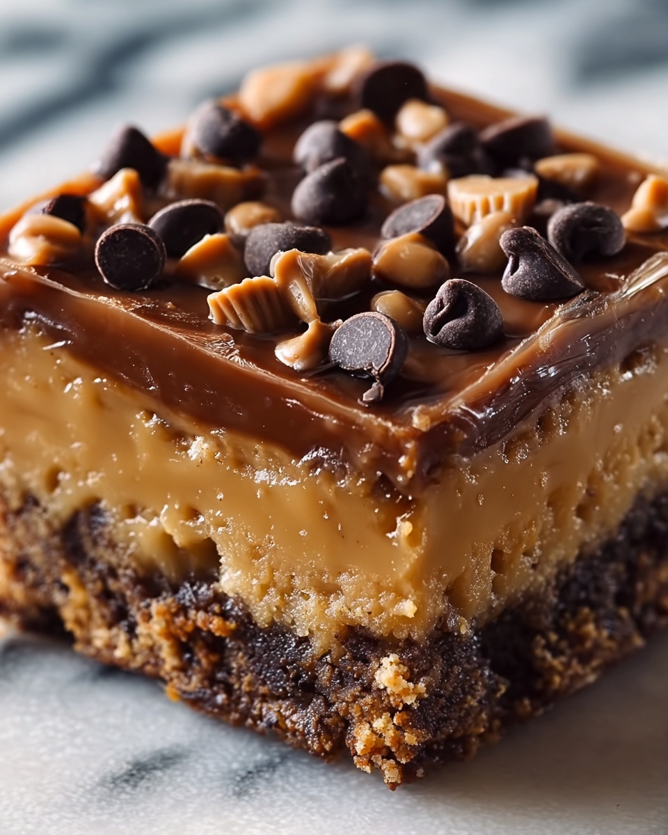 Peanut Butter Cup Dump Cake Recipe - Recipe Image