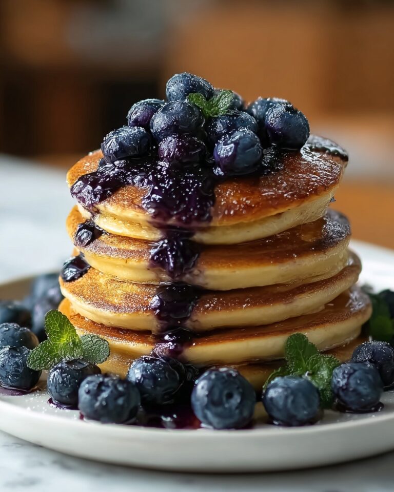 Blueberry Blender Pancakes Recipe