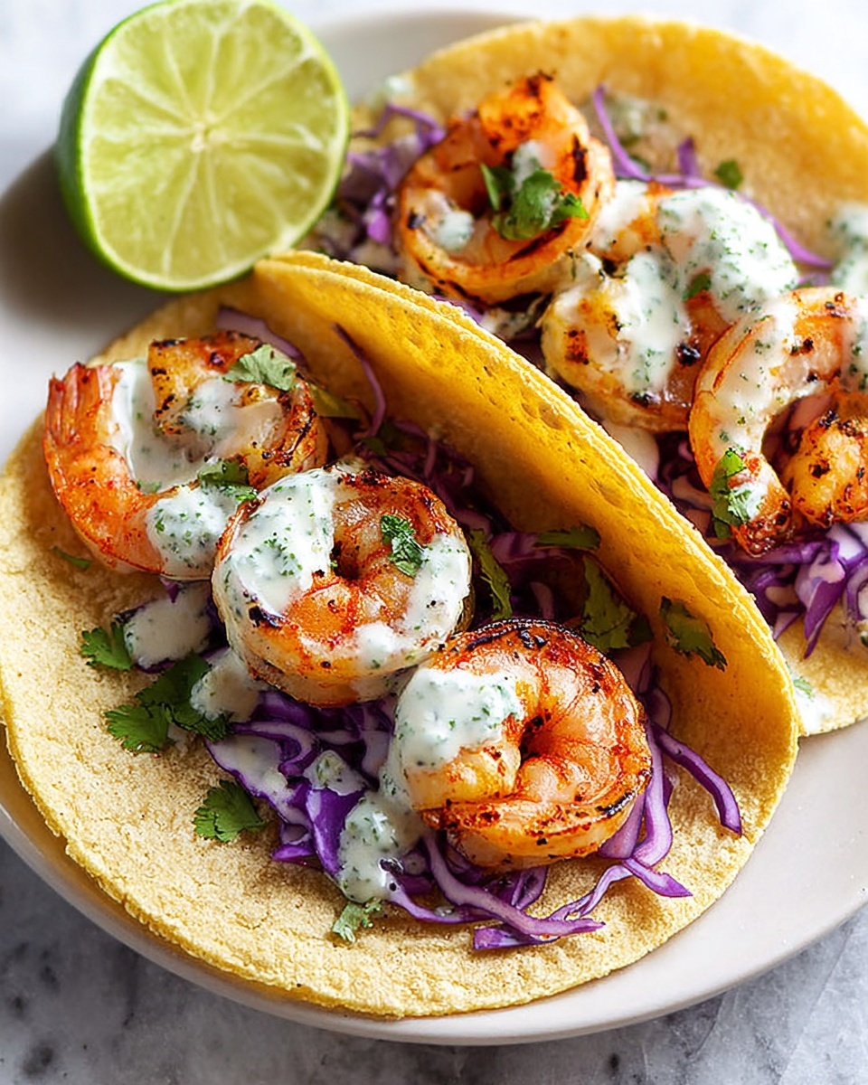 Baja Shrimp Tacos Recipe - Recipe Image