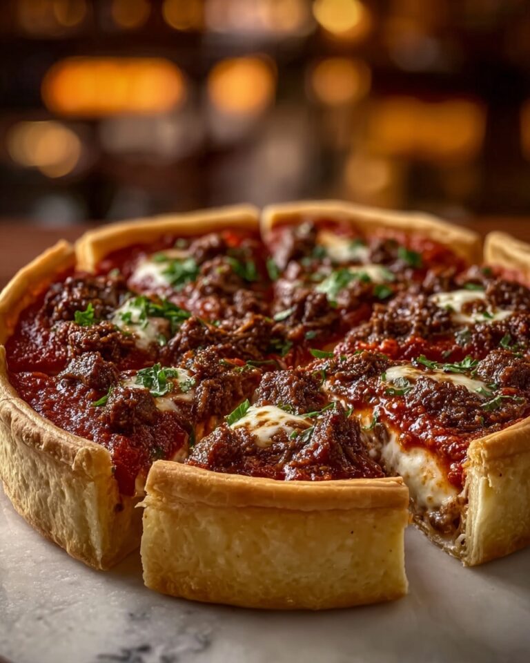 Deep-Dish Pizza Pie Recipe