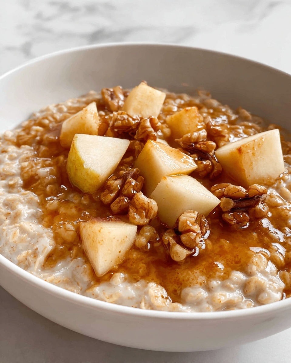 One Pot Apple Cinnamon Oatmeal Recipe - Recipe Image