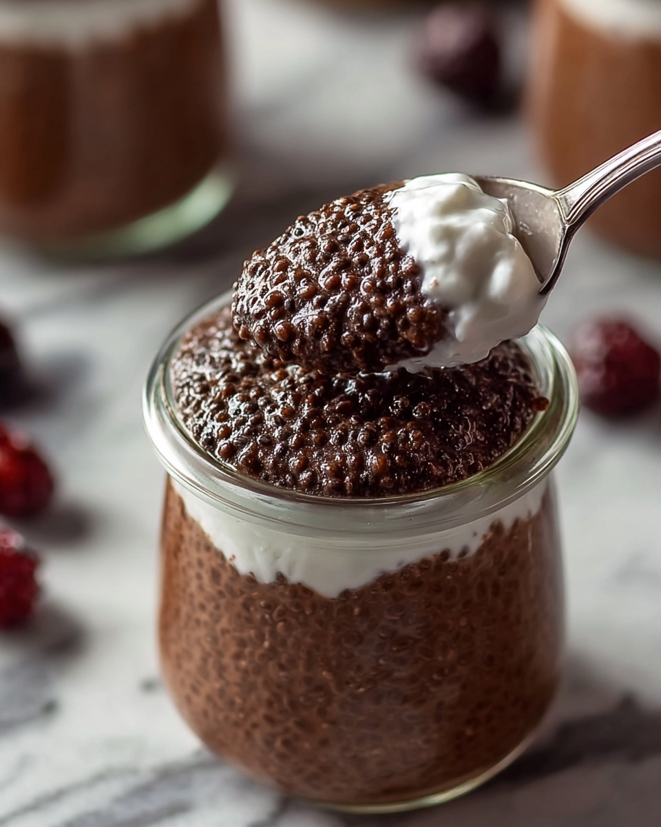 Chocolate Chia Puddings Recipe - Recipe Image