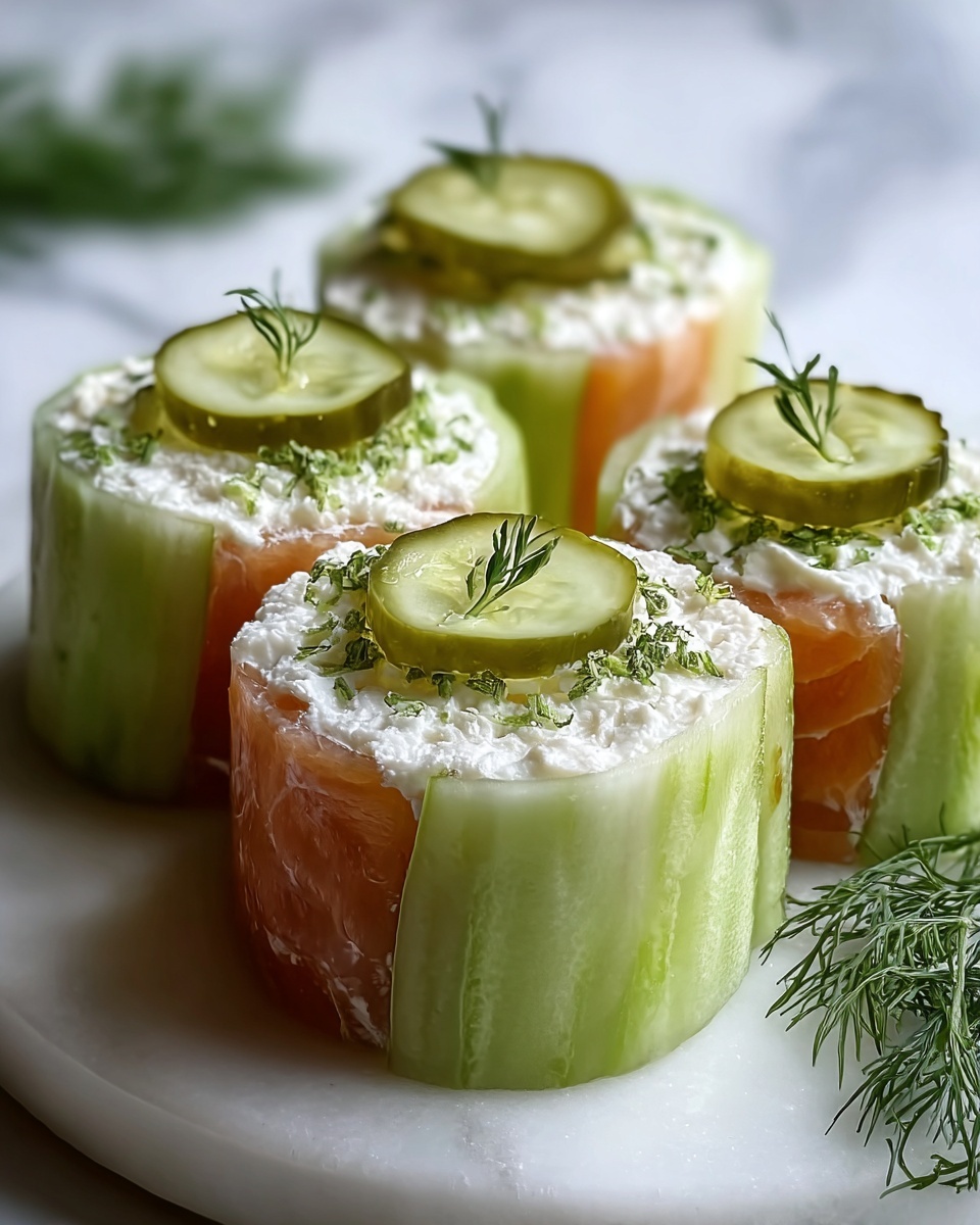 Lazy Cream Cheese Pickle Roll-Ups Recipe - Recipe Image