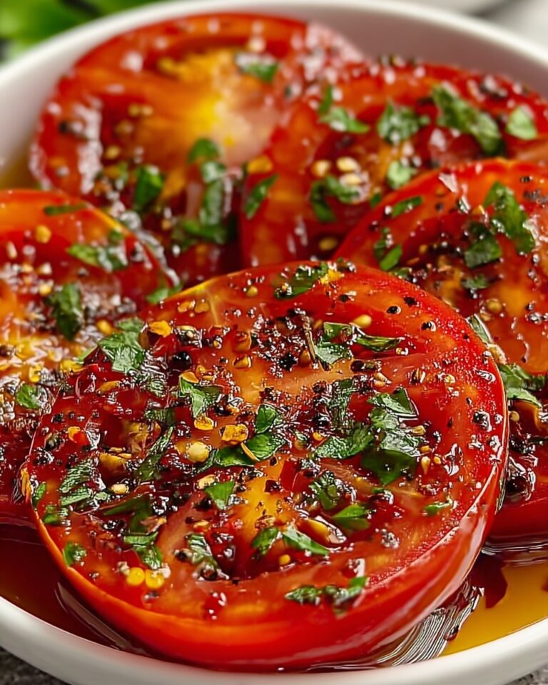 Easy Marinated Tomatoes Recipe