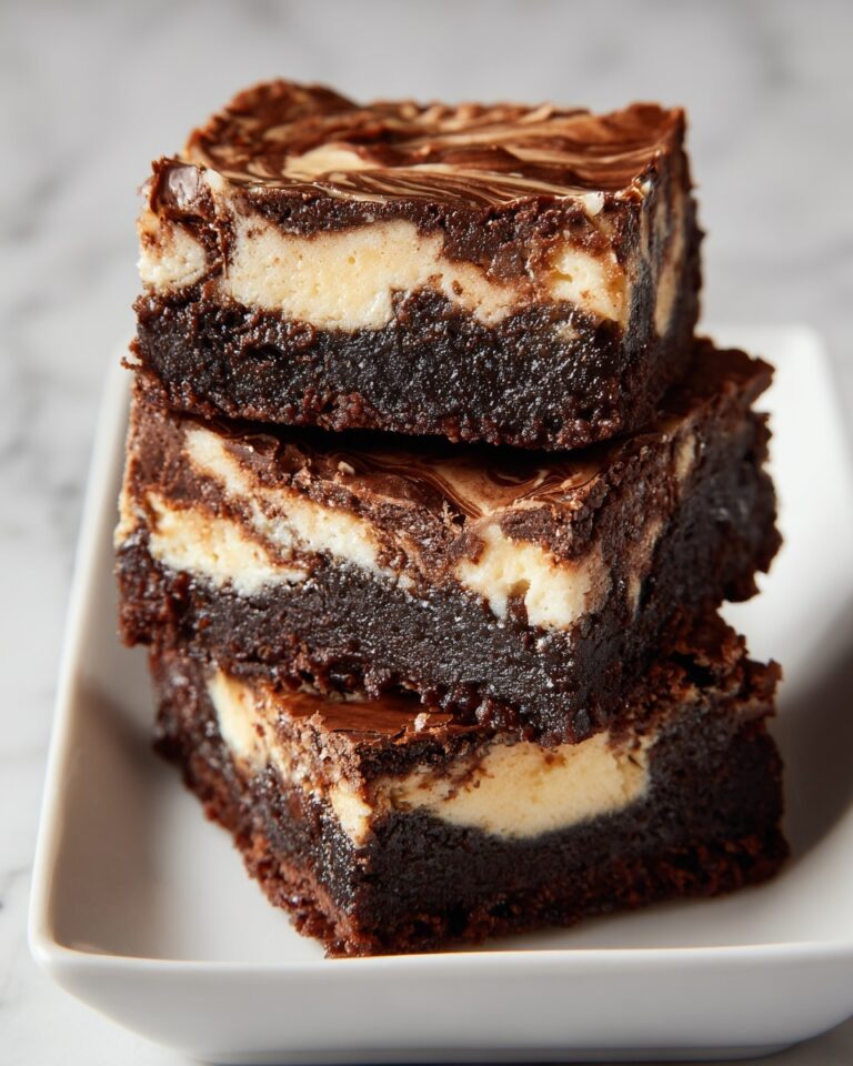 Caramel Cheesecake Nutella Brownies Recipe