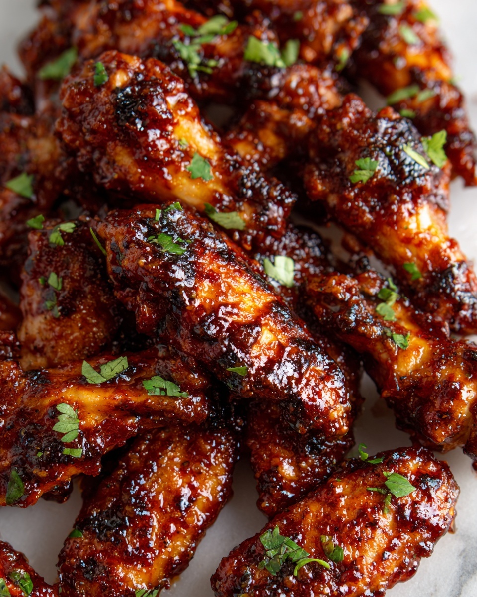Honey Garlic Jerk Chicken Wings (Air Fried & Gluten Free) Recipe - Recipe Image