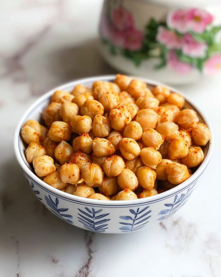 Crispy Curry Roasted Chickpeas for Delicious Healthy Snacks Recipe