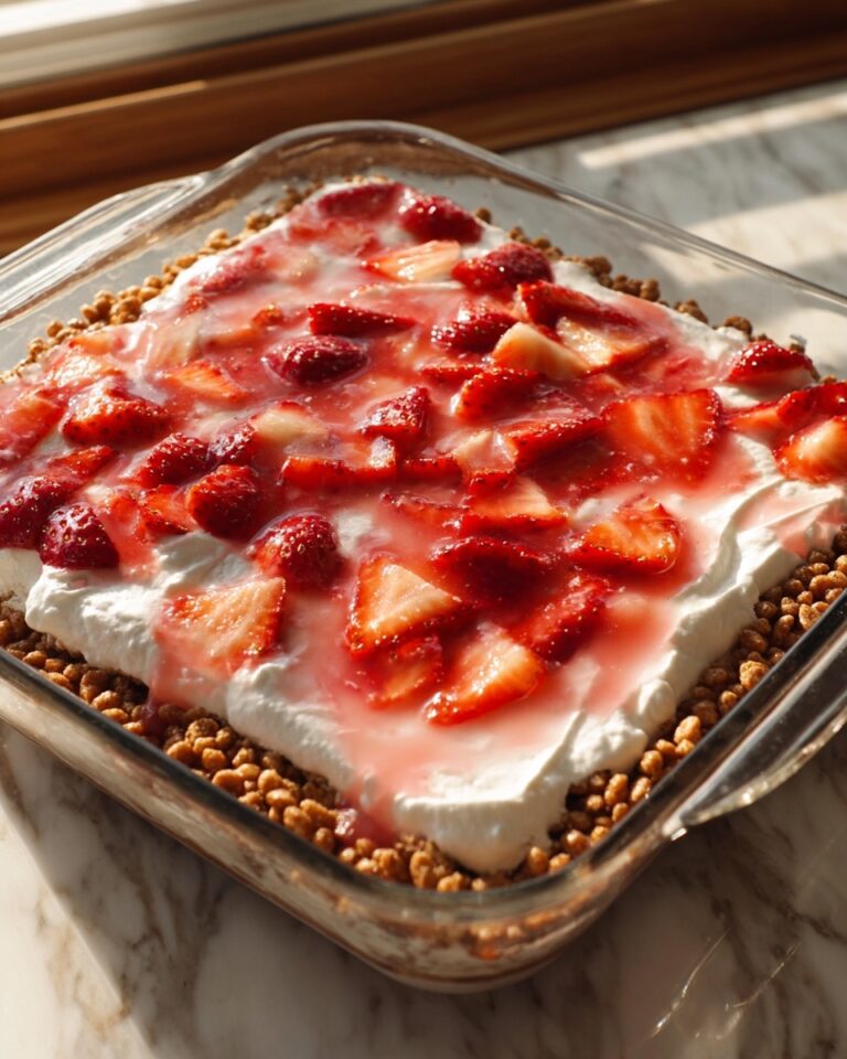 Strawberry Pretzel Salad Recipe