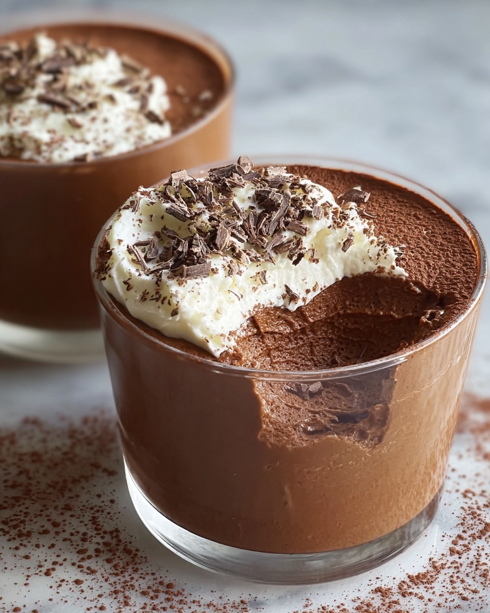 Decadent Dark Chocolate Mousse Recipe - Recipe Image