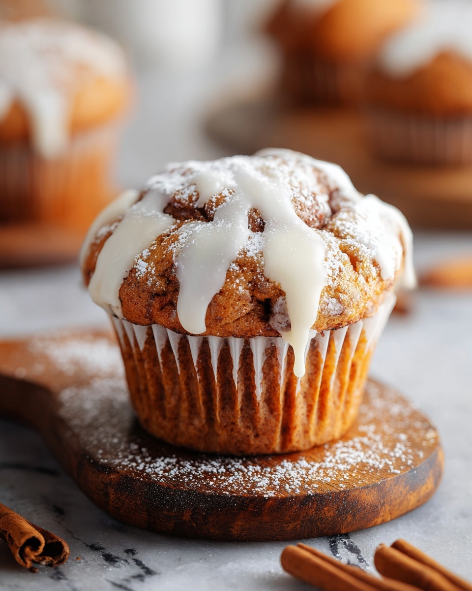 Cinnamon Roll Muffins Recipe - Recipe Image