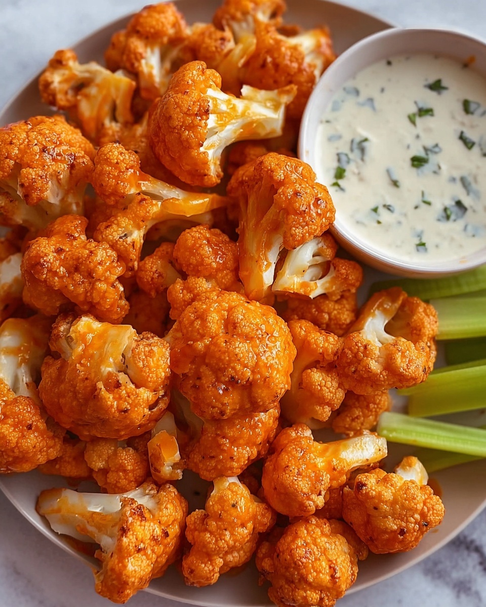 Air Fryer Buffalo Cauliflower Recipe - Recipe Image