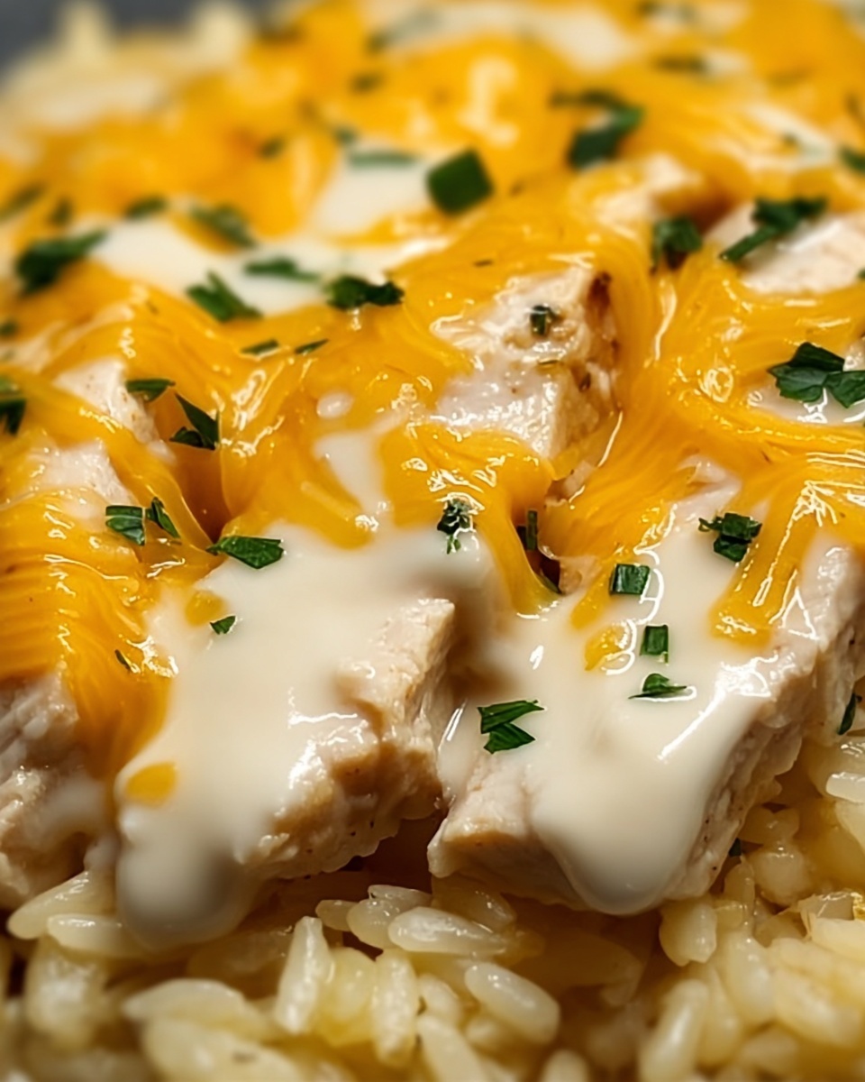 Cheesy Chicken and Rice Recipe - Recipe Image