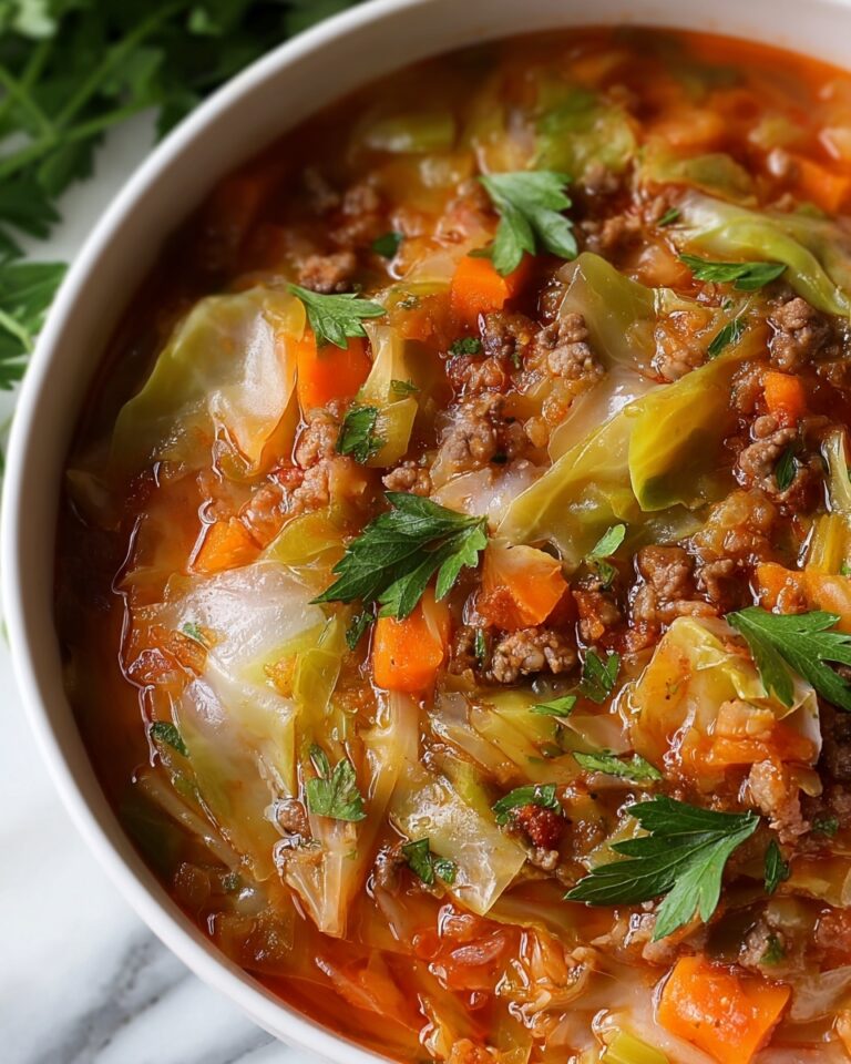 Low Carb Unstuffed Cabbage Casserole Recipe