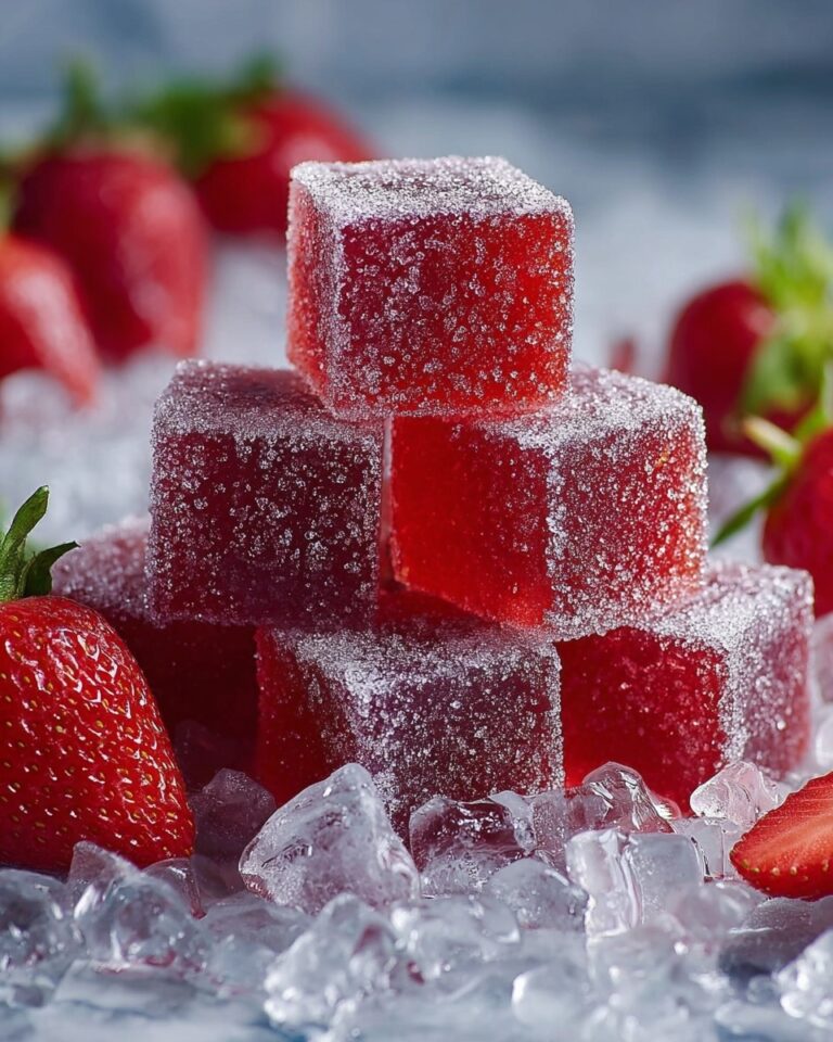 Tangy Homemade Sour Strawberry Gummies Recipe