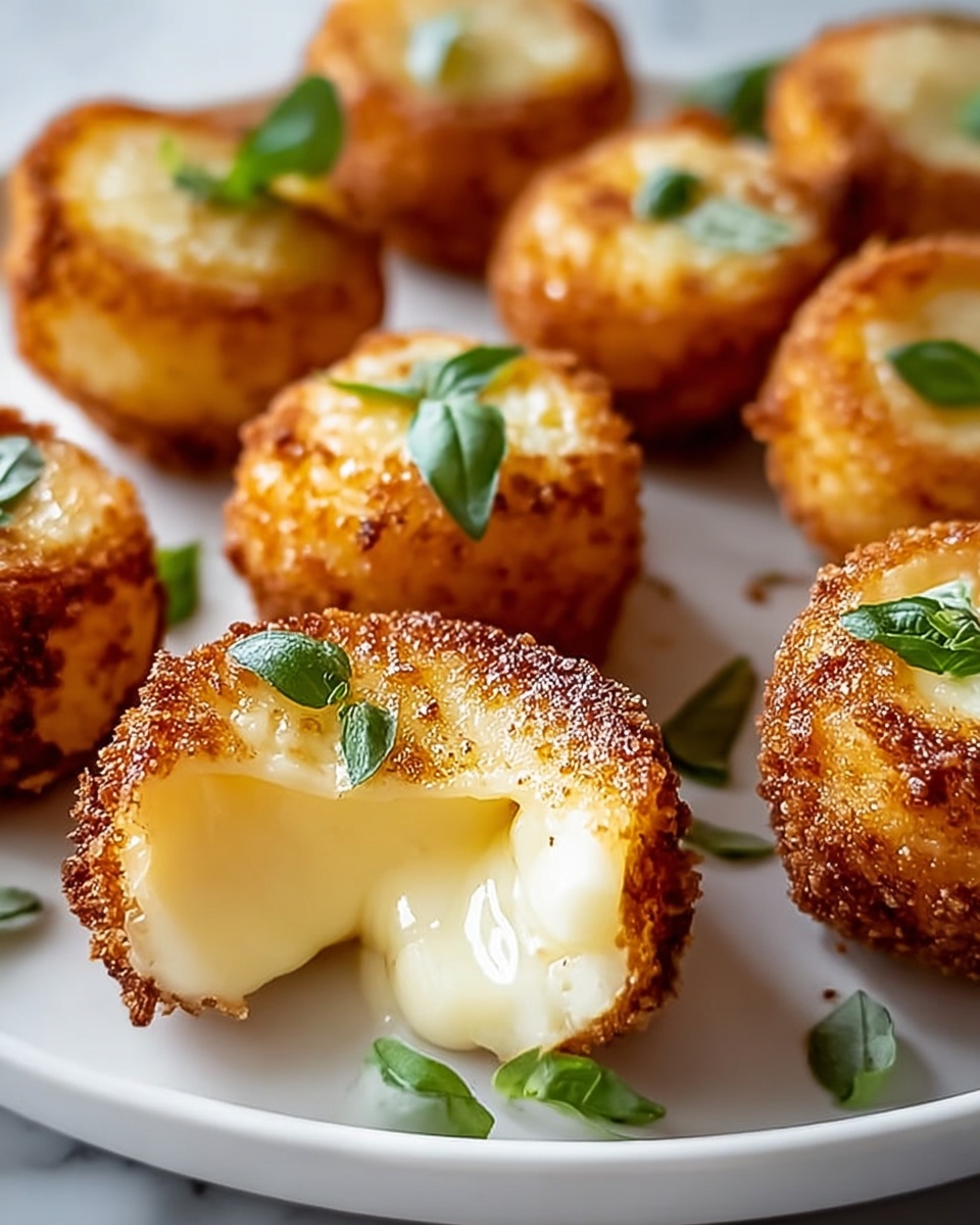 Irresistible Cheesy Parmesan Mozzarella Bites for Parties Recipe - Recipe Image