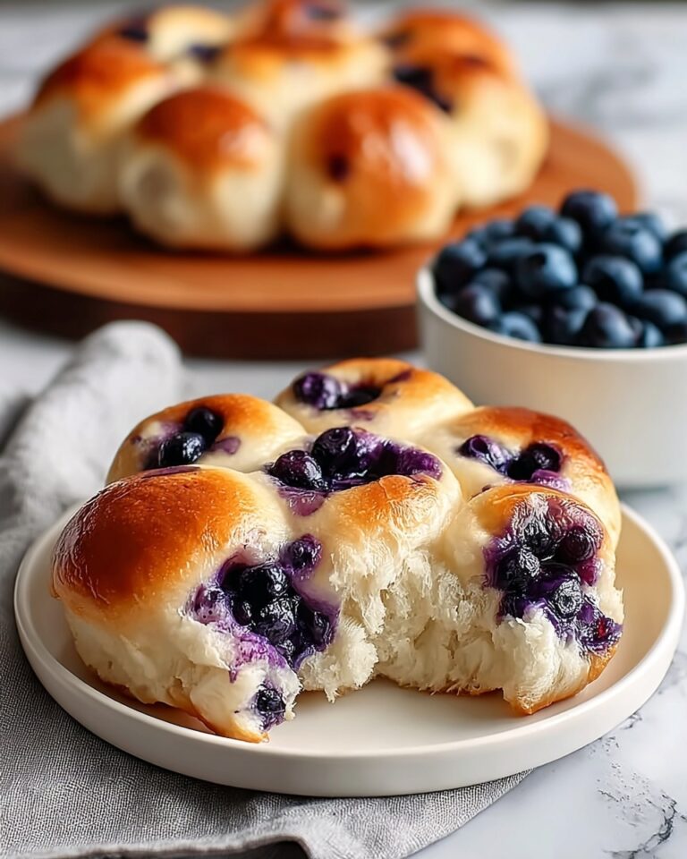 Blueberry Fluffy Cottage Cheese Cloud Bread Recipe