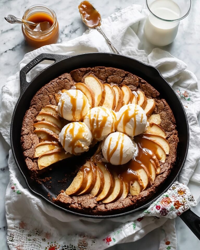 Caramel-Apple Skillet Buckle Recipe