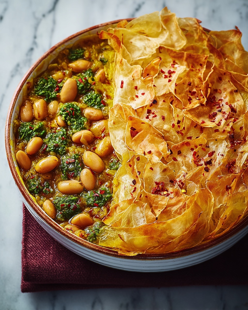 Curried Filo Pie Recipe - Recipe Image