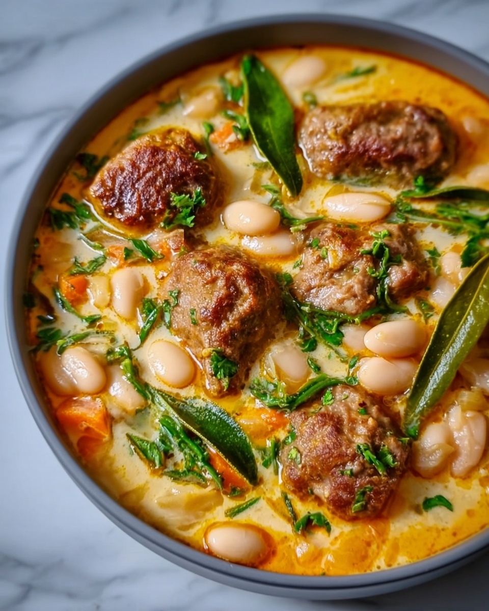 Sausage White Bean Soup Recipe - Recipe Image