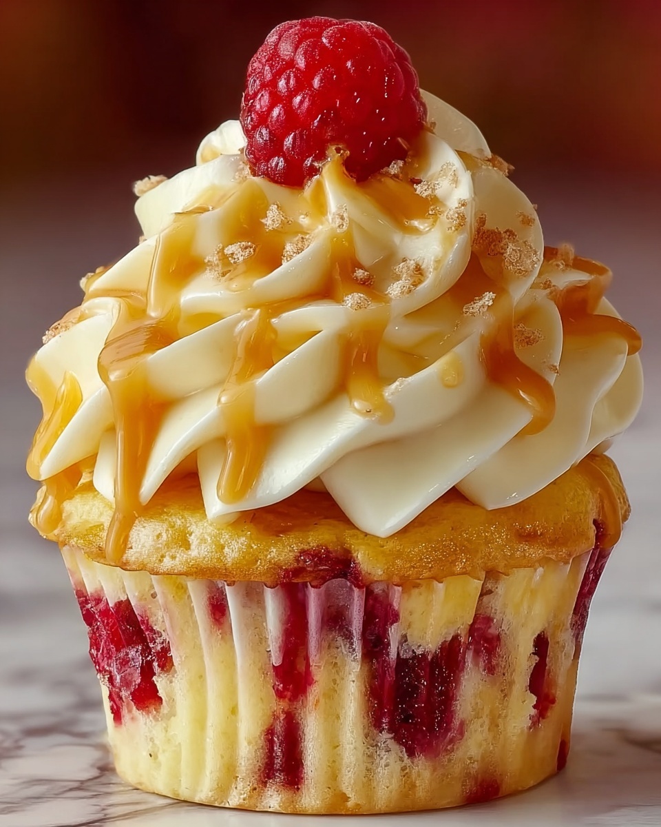 Raspberry Lemon Heaven Cupcakes Recipe - Recipe Image