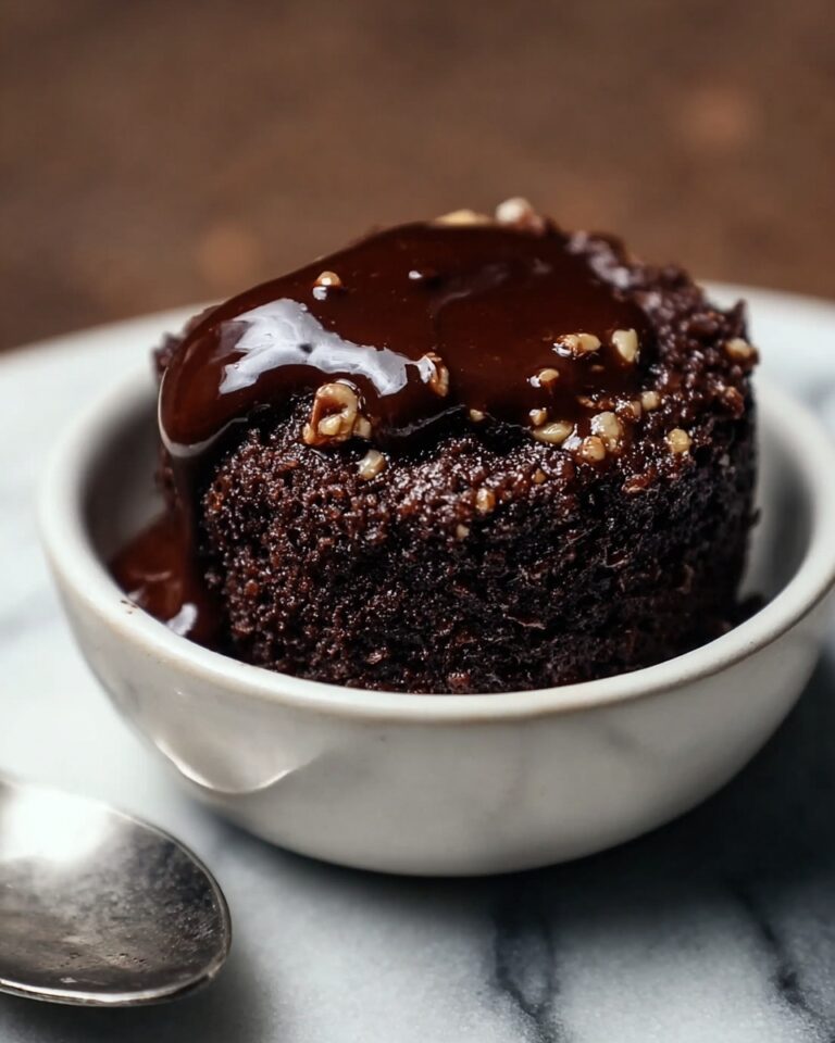 Flourless Chocolate Mug Brownie Recipe