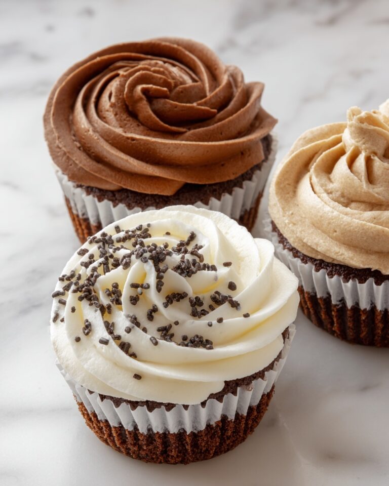 Buttercream Icing for Cupcakes (Vanilla and Chocolate) Recipe