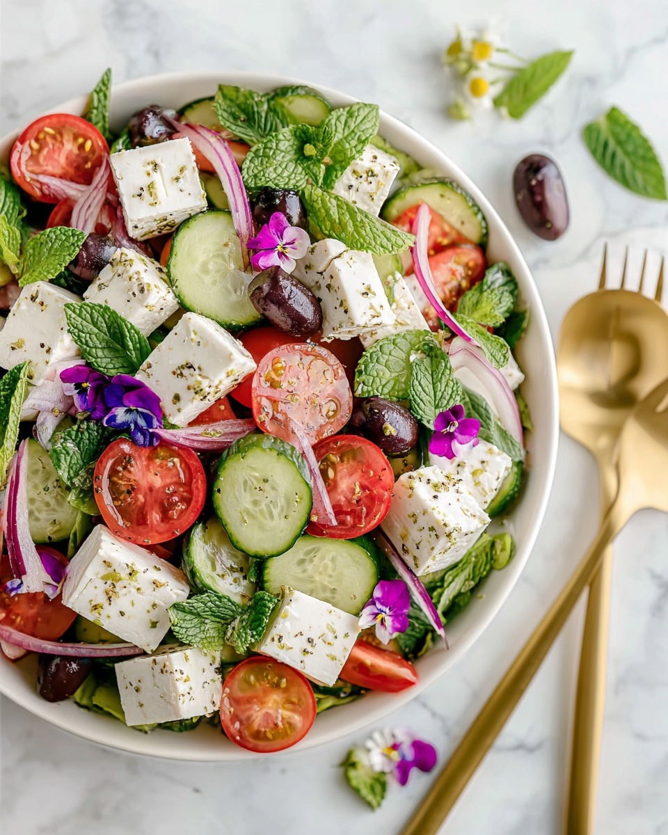 Classic Greek Salad Recipe - Recipe Image