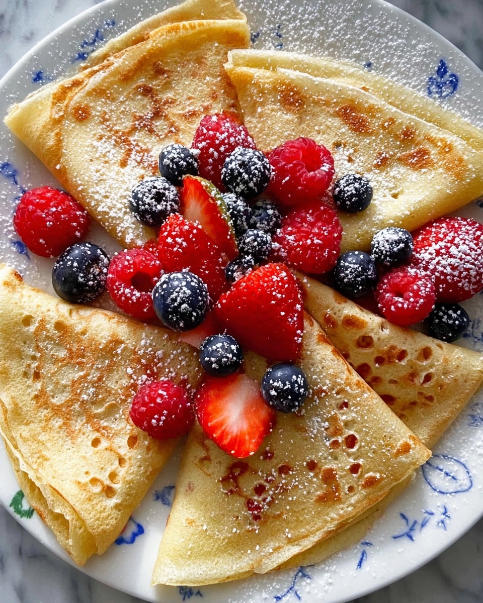 Mixed Berry Crepes Recipe - Recipe Image