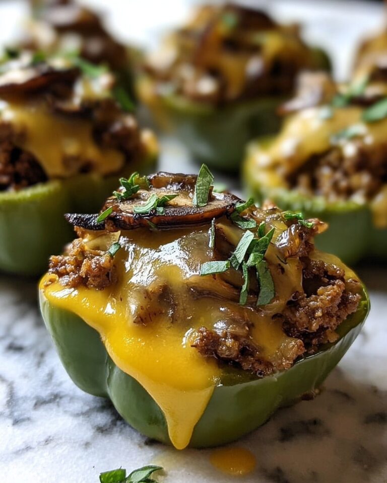 Philly Cheesesteak Stuffed Peppers Recipe