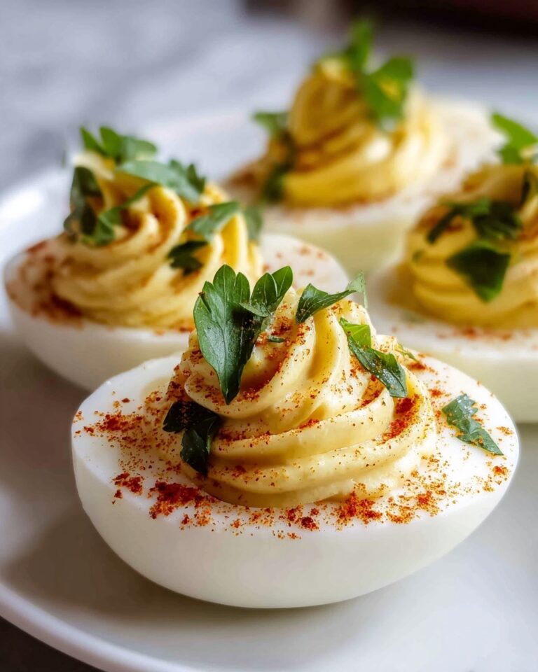 Turkish Deviled Eggs Recipe