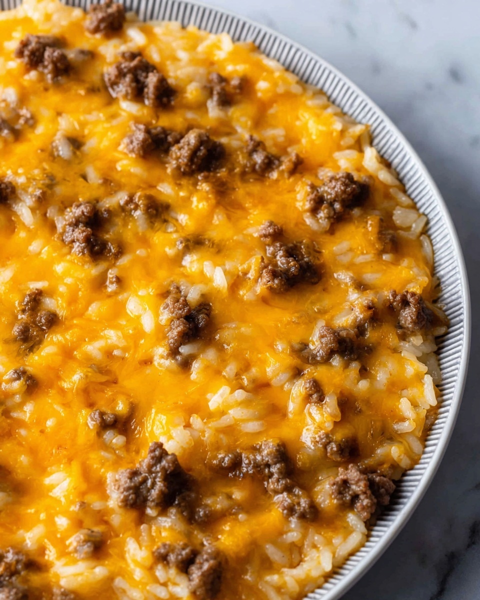 Instant Pot Cheesy Ground Beef and Rice Recipe - Recipe Image
