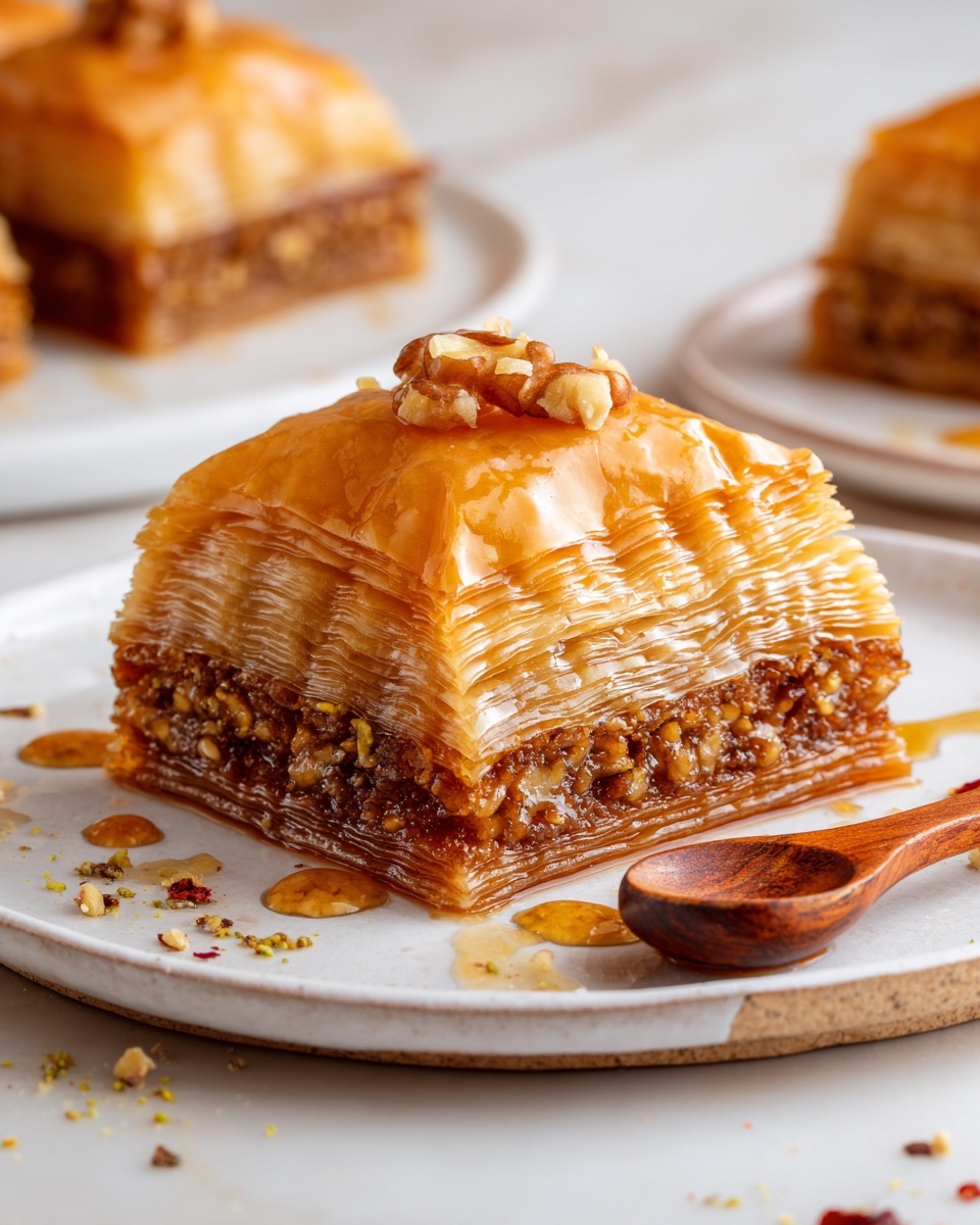 Homemade Baklava Recipe - Recipe Image