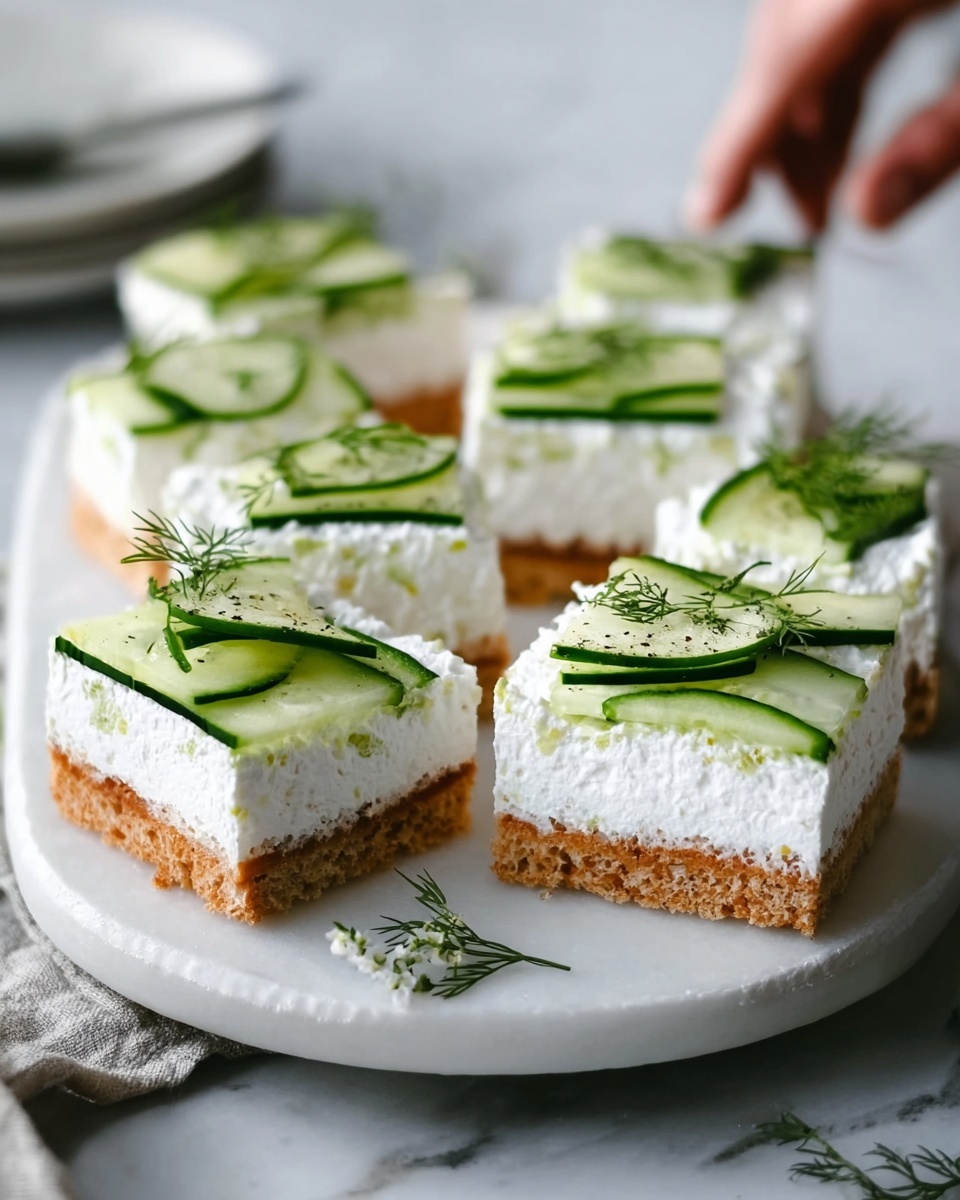 Easy Cucumber Tea Sandwiches Recipe - Recipe Image