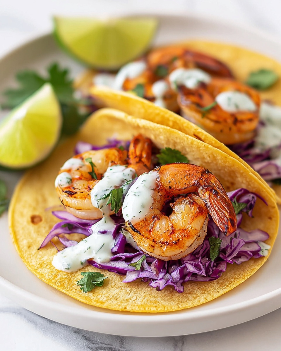 Baja Shrimp Tacos Recipe - Recipe Image