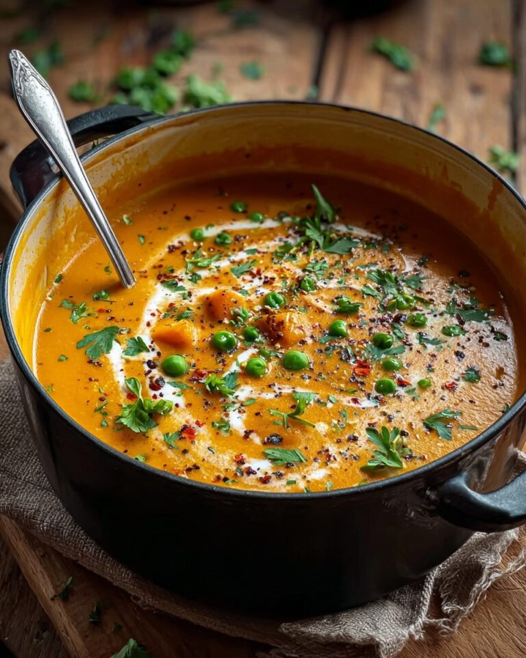 Spicy Carrot and Red Lentil Soup Recipe