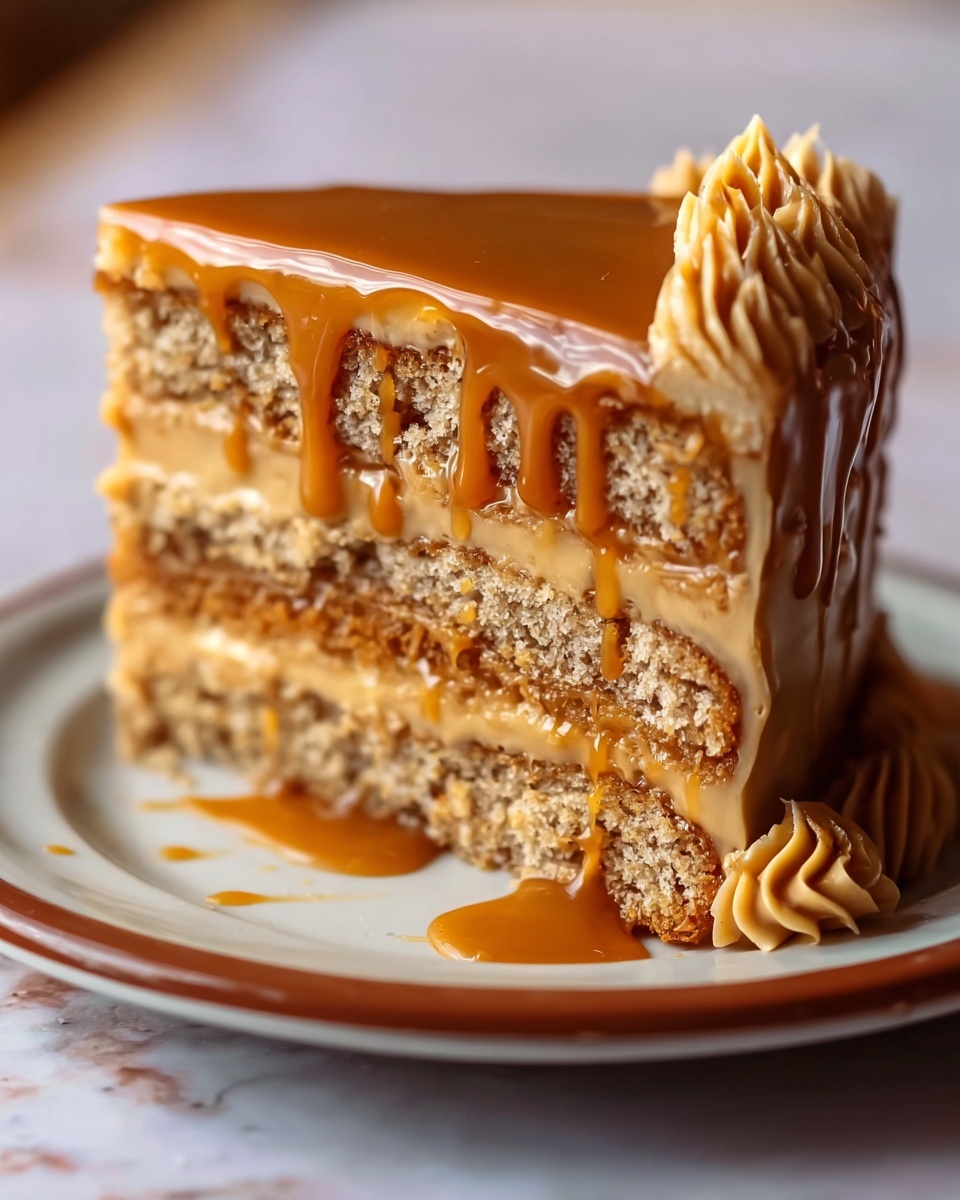 Butterscotch Cake with Caramel Frosting Recipe - Recipe Image