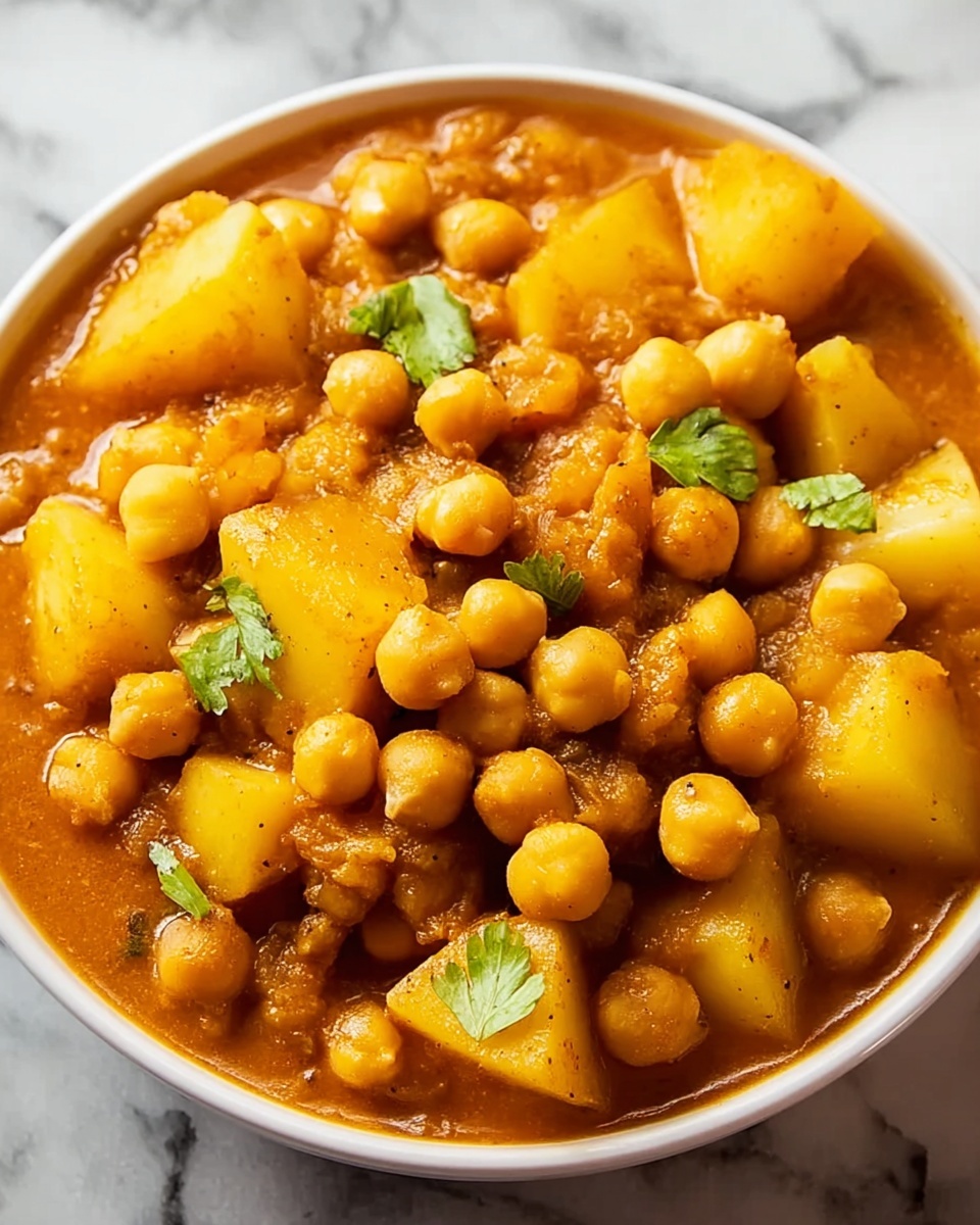 Chickpea & Potato Curry Recipe - Recipe Image