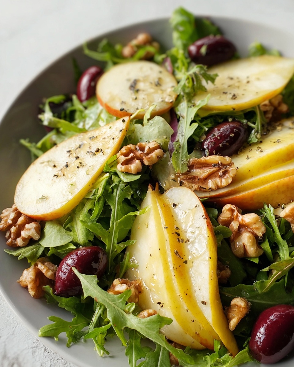 Pear & Brie Salad Recipe - Recipe Image