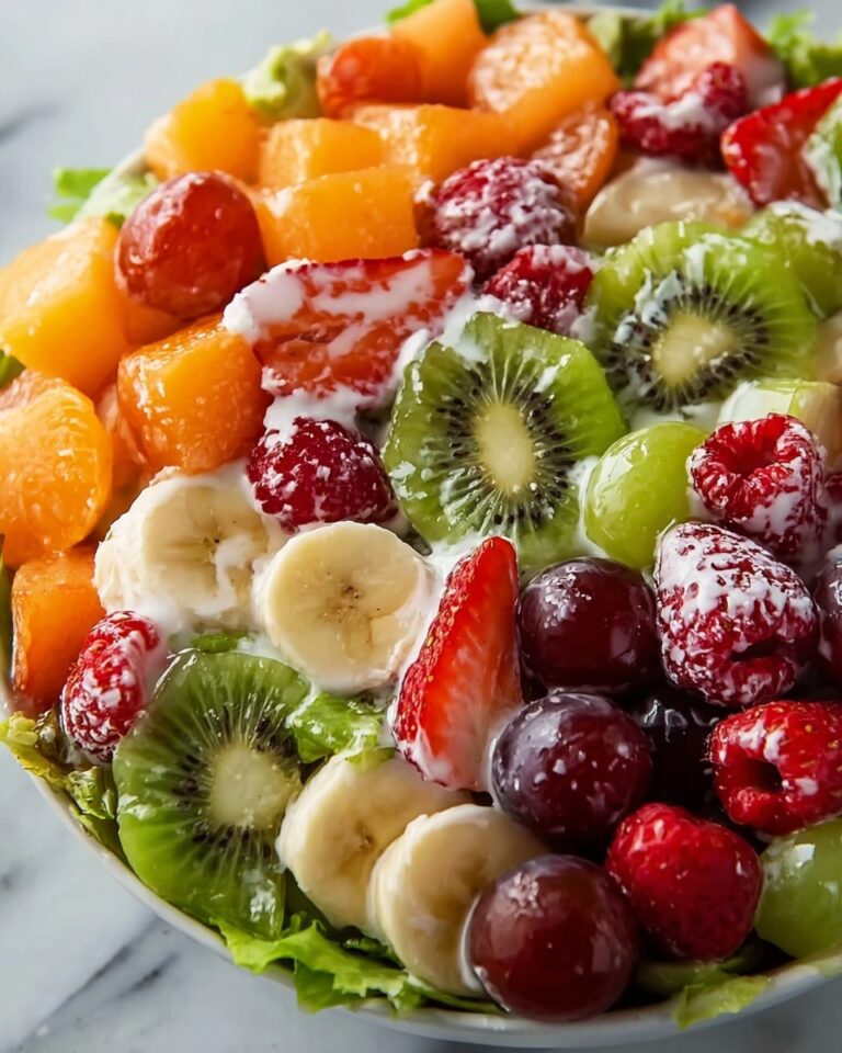 Fresh Fruit Salad with Honey and Mint Recipe