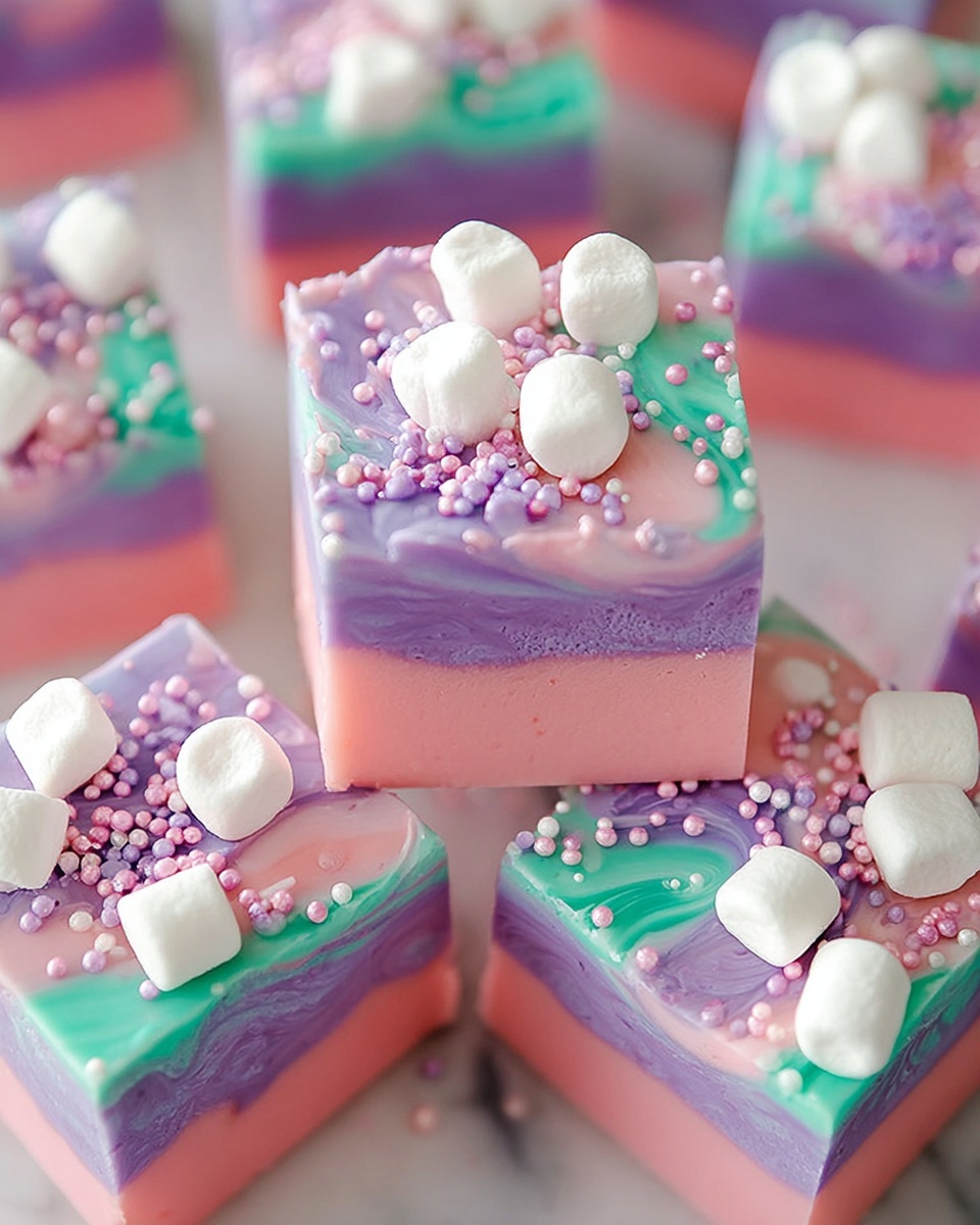 Unicorn Fudge Recipe - Recipe Image