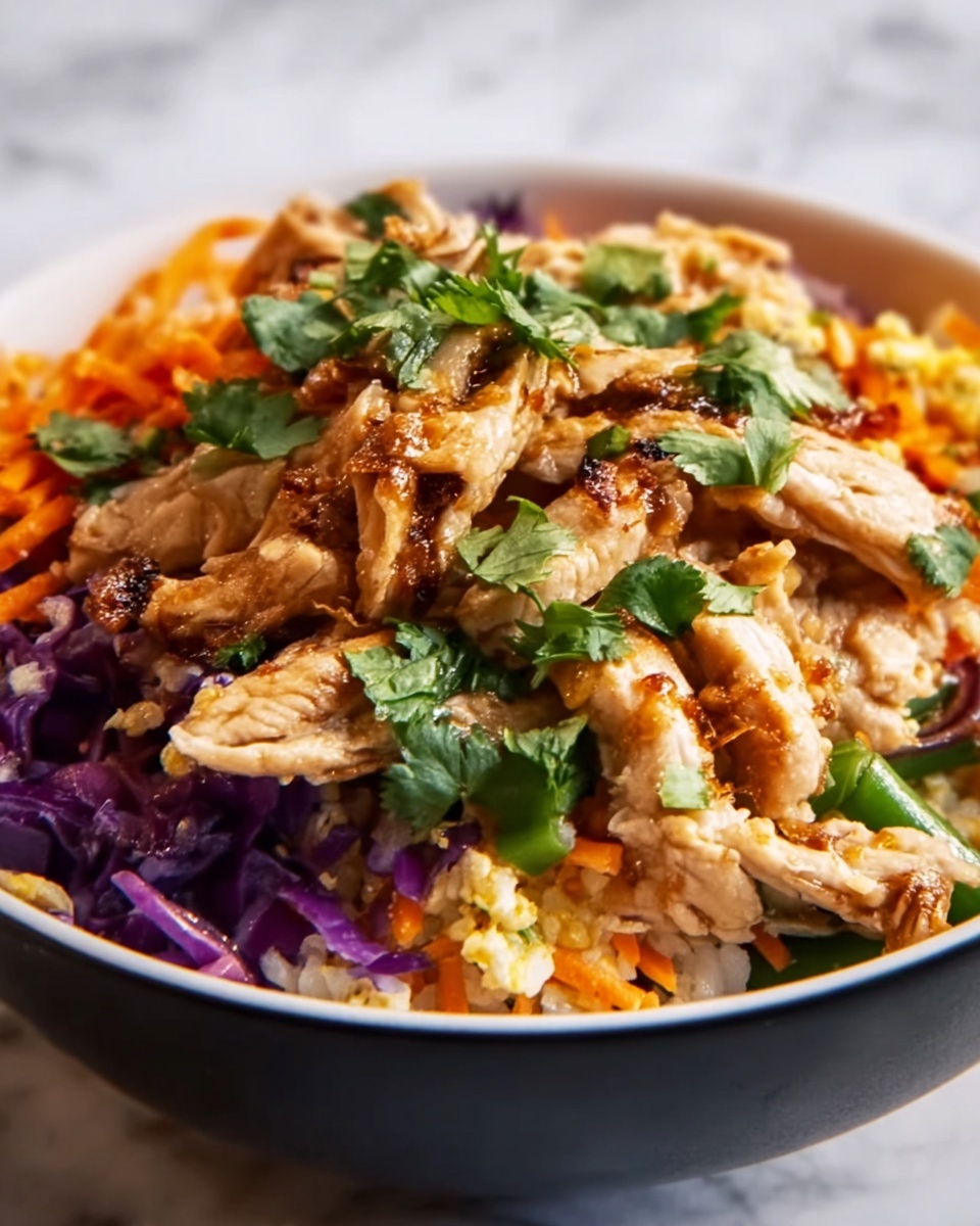 Egg Roll in a Bowl with Chicken Recipe - Recipe Image