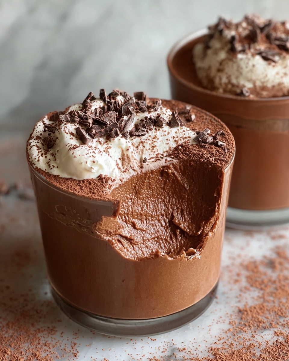 Decadent Dark Chocolate Mousse Recipe - Recipe Image