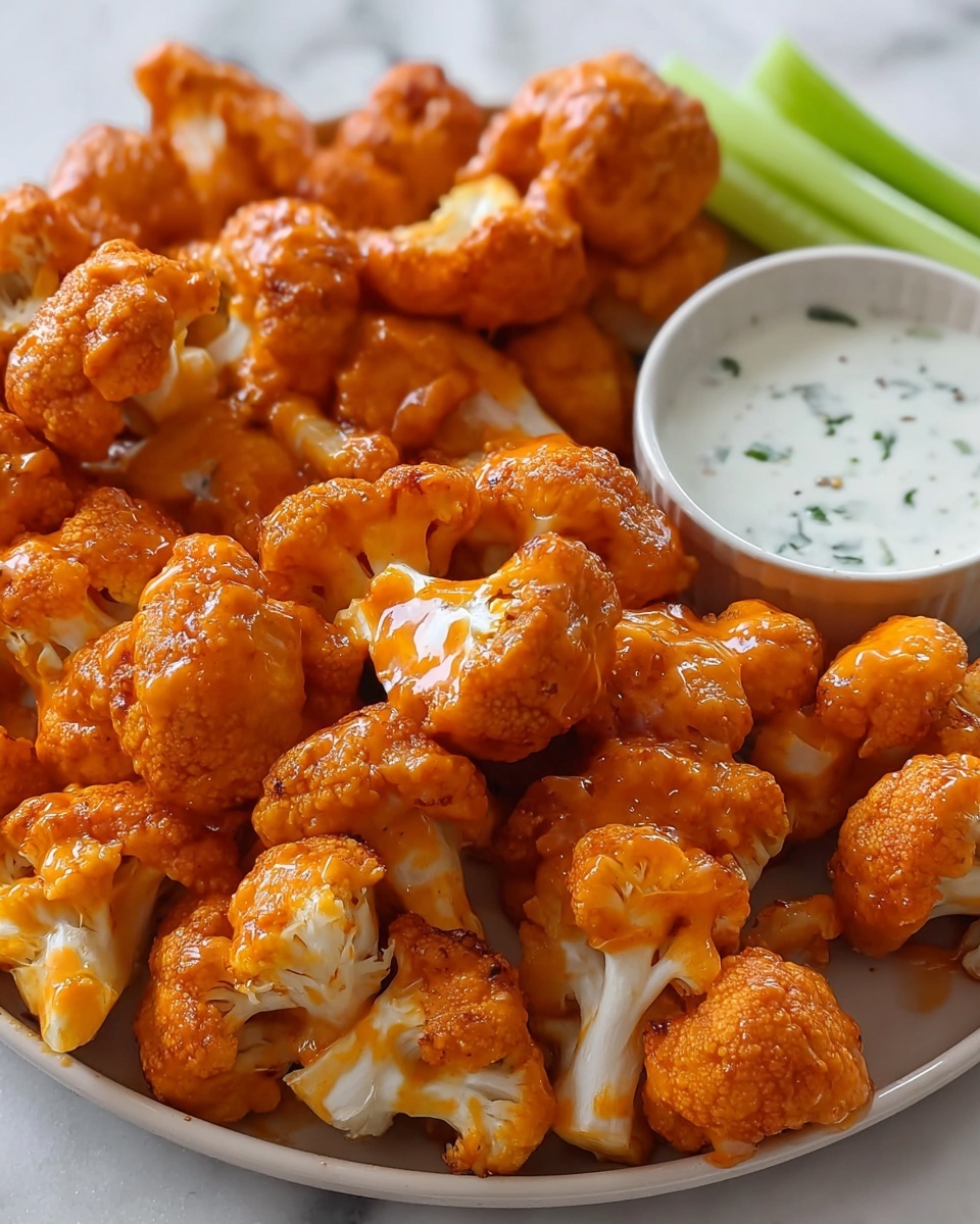 Air Fryer Buffalo Cauliflower Recipe - Recipe Image