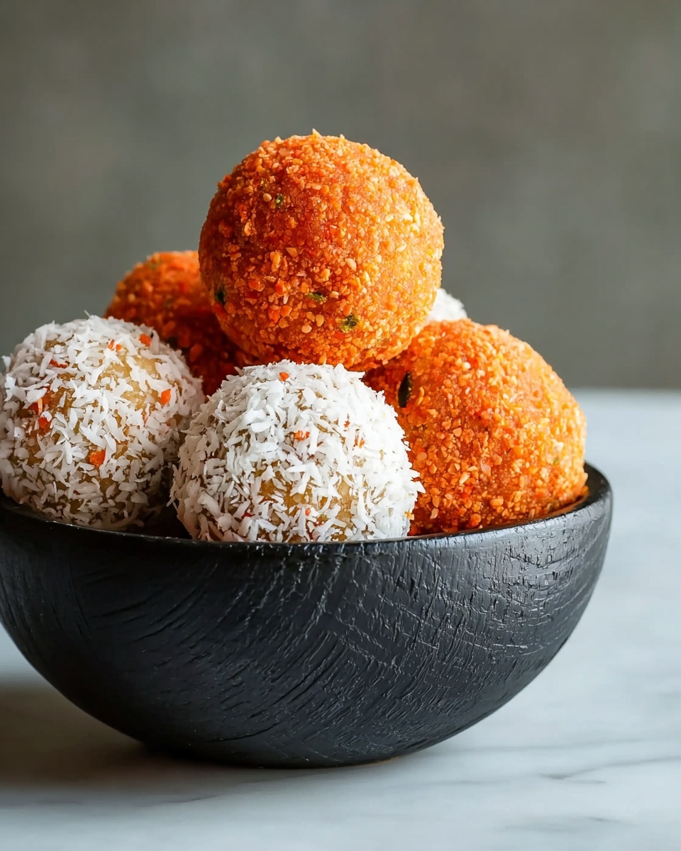 Healthy No-Bake Carrot Energy Bites Recipe - Recipe Image