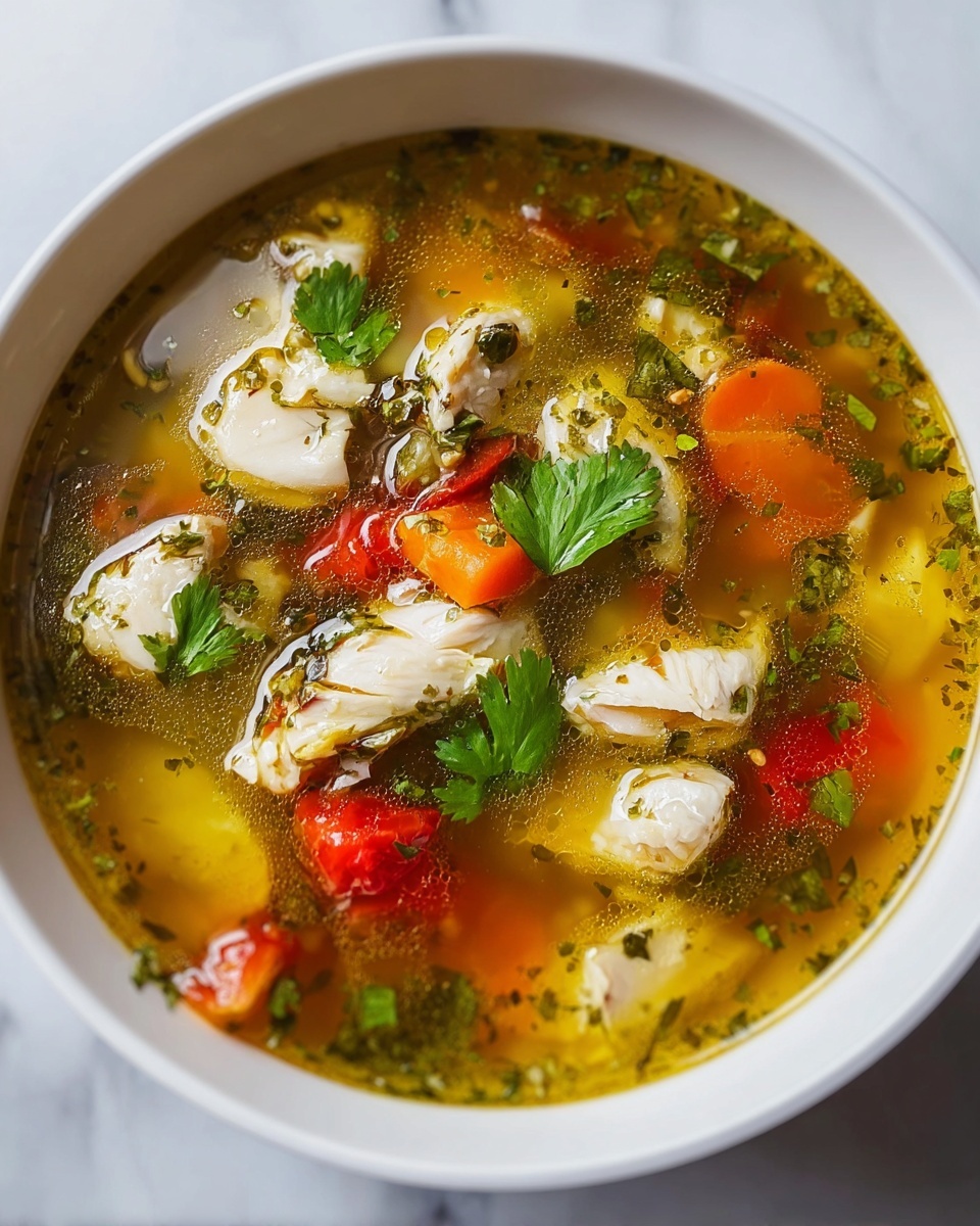 Green Chili Chicken Soup Recipe - Recipe Image