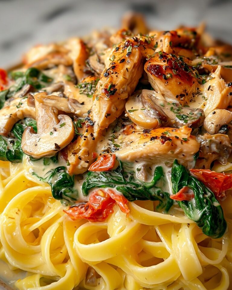 Creamy Tuscan Chicken Pasta Recipe