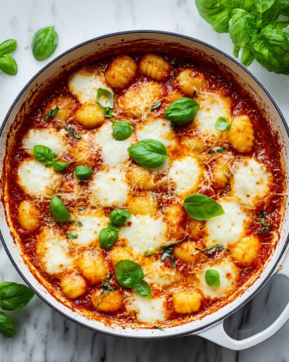 Creamy Chicken Parmesan Gnocchi Bake Recipe - Recipe Image