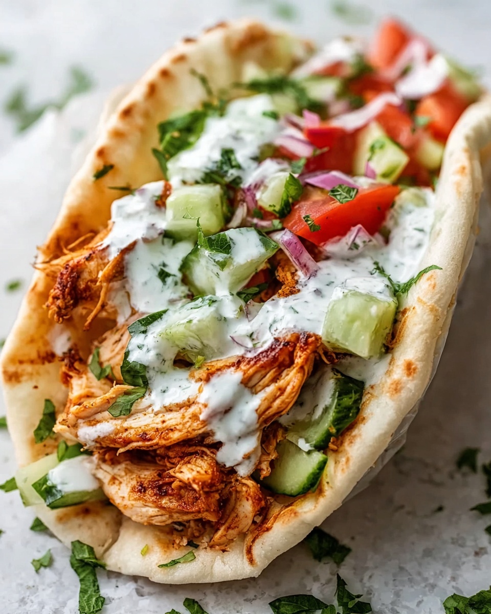 Delicious Homemade Chicken Gyros Recipe - Recipe Image